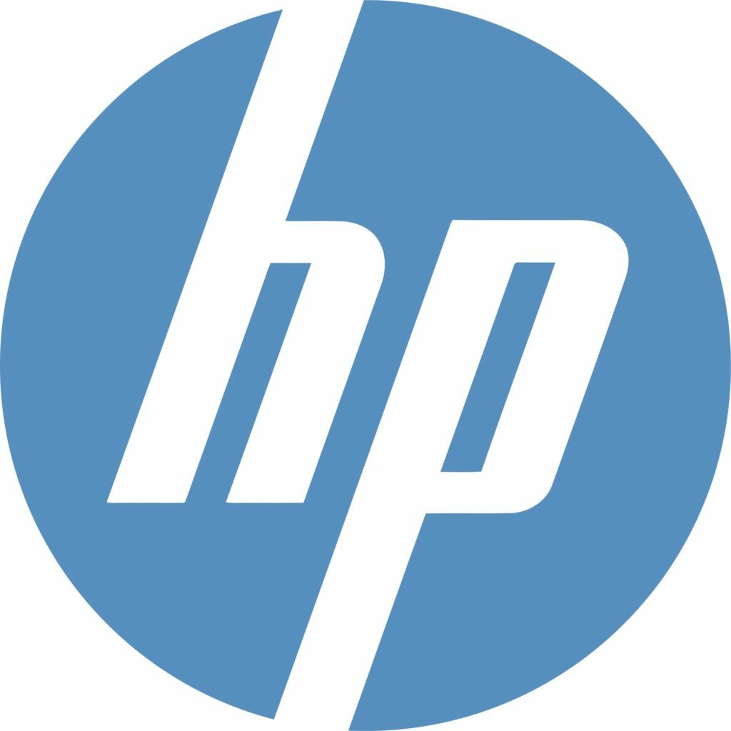 El logo de HP utiliza desde siempre las iniciales de sus fundadores