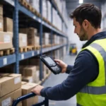 Panel de control de almacén con trazabilidad por lotes e inventario en tiempo real integrado con ERP